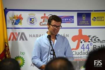 Presentación de la 44Âª edición del Rally Ciudad de Telde (Foto Francisco Javier Santana y TA)